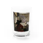 世界美術商店の兵士と笑う女 / Officer and Laughing Girl Water Glass :front