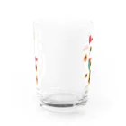 めろんぱん・ヘルメットの招金猫 Water Glass :front