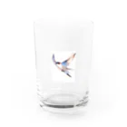 shigetomeの飛び立て！明日へ Water Glass :front