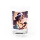 honaruのアジアンテイスト（美女） Water Glass :front