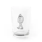 nebulianの厚着のねこ Water Glass :front