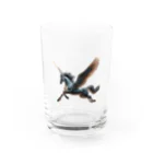 bui0000の幻獣　ペガサス Water Glass :front