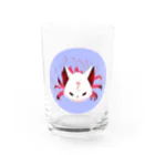 紫-Leiのハナビちゃんグッズ✨ Water Glass :front