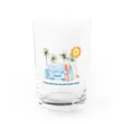 CyberArmadilloの湘南アイテム Water Glass :front