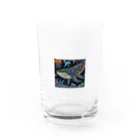 カエル2号のクジラ君 Water Glass :front