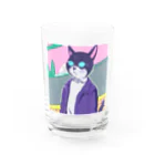 ブギーズのヌコ博士 Water Glass :front