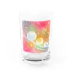 Soothingplaceのみんな仲良く Water Glass :front