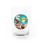 sakurafubukiのニャンタスティック・ビーチデイ！ Water Glass :front