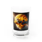 AIdependerの融合クラゲ　金星 Water Glass :front