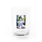 AI美女王国のドット絵あいちゃん Water Glass :front