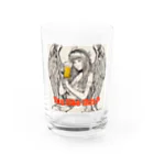 パイルドライバーのAngel beer Water Glass :front