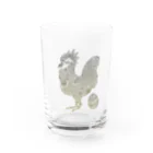 heymar のとり　グラデーション Water Glass :front