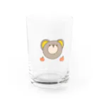 yutakaokaのゆるいくま Water Glass :front