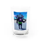 日本の文化/自然の奇跡コレクションのアップグレード・タイタンラージテレビマン Water Glass :front