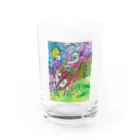 TonyBeckyのユニコーン グッズ Water Glass :front