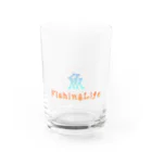 JEWELの釣りライフ Water Glass :front