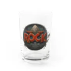 キャプテン カエルのROCKな山脈 Water Glass :front