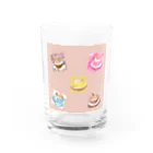 Sweet_moonLaboのSweet　cafe Water Glass :front