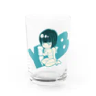 YY8　Y-PACHIのやっつんショートグラスミントグリーン Water Glass :front