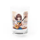 ほっこり絵音舎の弾き語りのワコちゃん Water Glass :front