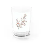 raio-nの春の息吹 - 桜のデザイン Water Glass :front