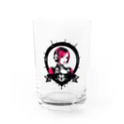 くるあとのCyberpunk DJ girl Water Glass :front