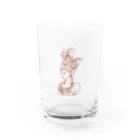 明石エリーのcatsle Water Glass :front