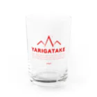 HAKUSUIのYARIGATAKE Water Glass :front