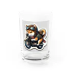 シバライダーロードの柴ライダーロード Water Glass :front