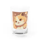 つーくん@AI絵師のかわいい猫太郎 グラス前面