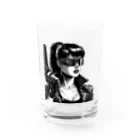 kangekiのサイバーパンクガールNo.8 Water Glass :front