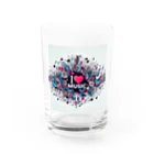 kibou0304のI love music. Water Glass :front