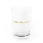 SUPER GREEN CLUBの【公式】スーパーグリーンクラブ Water Glass :front