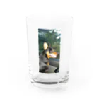 ミニピンショップのミニチュアピンシャーオリジナルグッズ第一弾 Water Glass :front