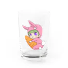 神無月りさ子🎃✨のうさぎりさ子 Water Glass :front