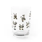 segasworksの功夫のパンダちゃん（横構図） Water Glass :front