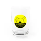 キャンプどうでしょうの兎出没注意！シリーズ Water Glass :front