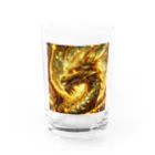 タマちゃんの金龍 Water Glass :front