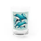 ラクダカンパニーのマリンちゃん Water Glass :front