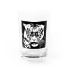TIGER_LEEのブルース・リー先生 お気に入りの寅 🐯 Water Glass :front