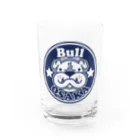 Bull Bull Bullのブルブル 青 グラス前面