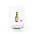 kazu_gの日本酒を心から愛する会！（濃色用） Water Glass :front