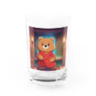 mildparkmanのサウナテディベア Water Glass :front