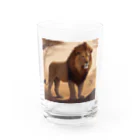 レイのライオン グラス前面