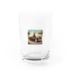 Sone Factoryのアメ車うさぎ Water Glass :front