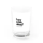 everyday offのI cry a lot,okay? Water Glass :front