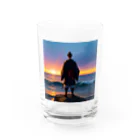 810aoの海の神 Water Glass :front