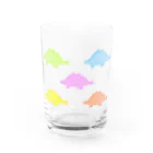 r0no527のゴーザウルス Water Glass :front