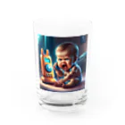 おもかわさんの赤ちゃんテレフォン👼 Water Glass :front