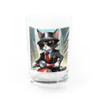 "ModsCats"〜モッズキャッツ〜のモッズキャッツは男前〜ModsCats〜レオン編 Water Glass :front